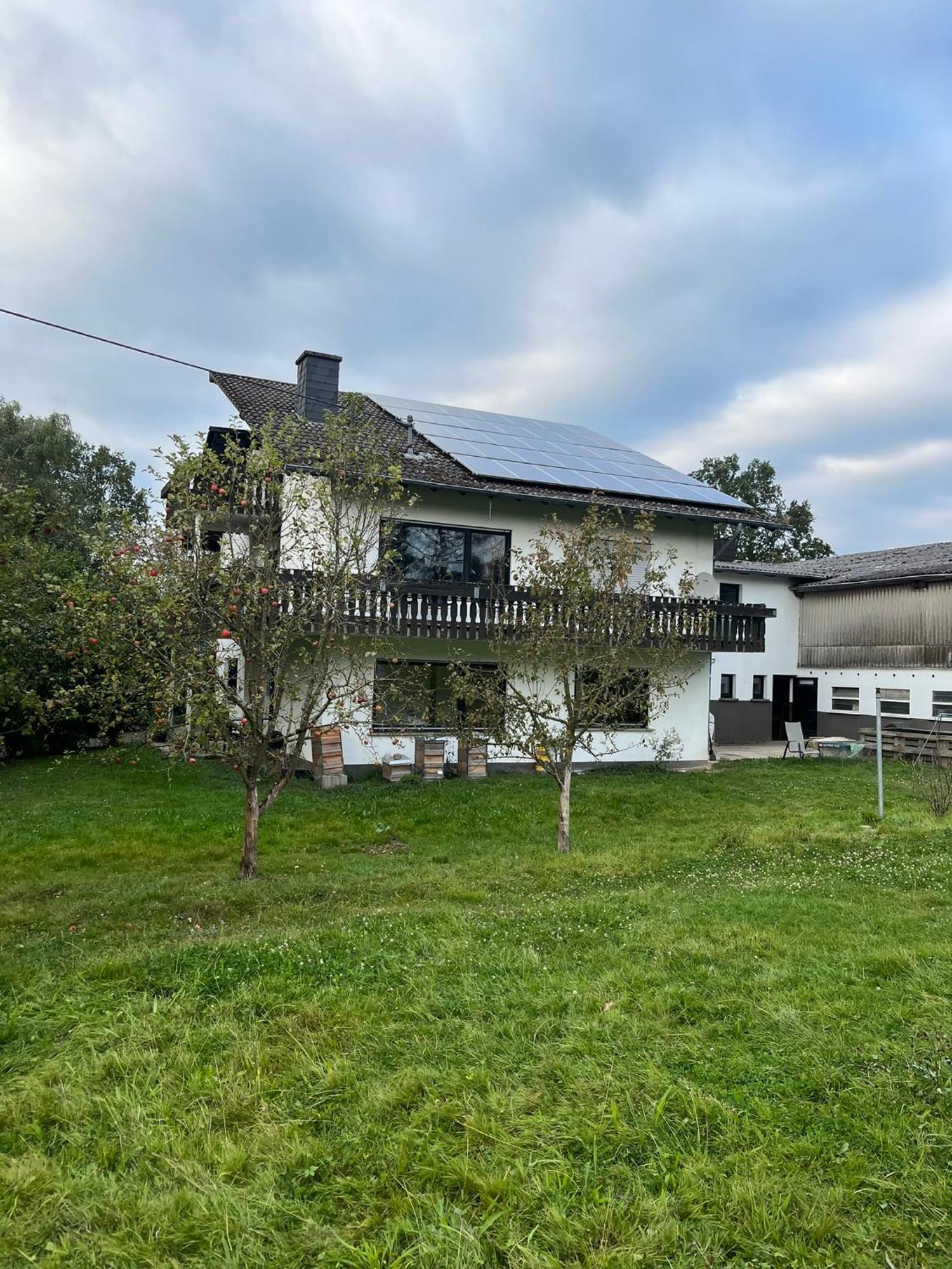 Ferienwohnung Auf Dem Bauernhof - Hermanns Lodge Strassenhaus Exterior photo